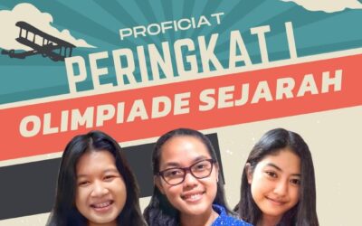 Juara 1 dalam olimpiade sejarah tingkat nasional di History Week FIB Universitas Gadjah Mada (UGM) Yogyakarta