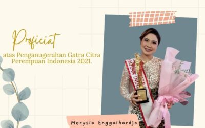Selamat kepada Ibu Merysia Enggalhardjo (KEKL 1999) atas Penganugerahan Gatra Citra Perempuan Indonesia 2021