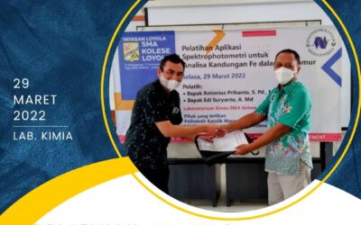 Pelatihan Aplikasi Spektrophotometri