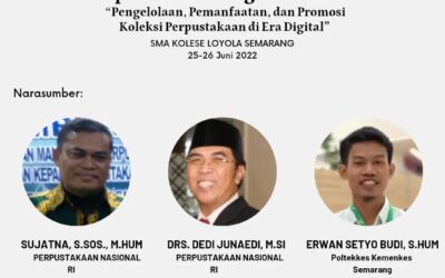 Bimbingan Teknis (BimTek) Pustakawan/Tenaga Pengelola Perpustakaan Tingkat Sekolah