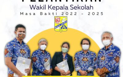 Pelantikan Wakil Kepala Sekolah (Wakasek) periode 2022-2025