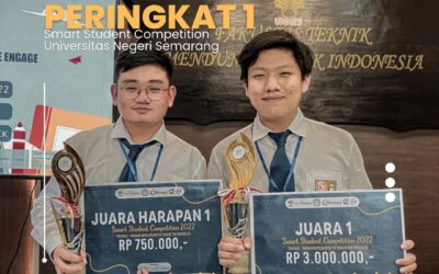Peringkat 1 dan Peringkat Harapan 1 Dalam Smart Student Competition