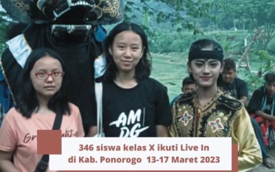 Live In kelas X dengan tema “Gumregah Menyat Nguri-uri Kabudayan”