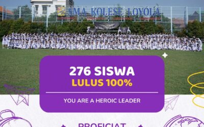 SMA Kolese Loyola Lulus 100%