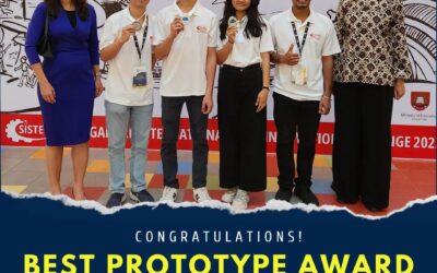 Best Prototype Award SISTEMIC (Singapore International STEM Innovation Challenge)