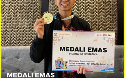 Medali Emas dalam Olimpiade Sains Nasional (OSN) Informatika 2023
