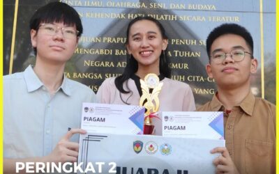 Juara Dua dalam lomba National Mathematics Olympiad 2023