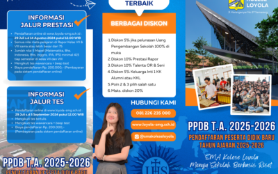 Penerimaan Peserta Didik Baru SMA Kolese Loyola Tahun Ajaran 2025 – 2026
