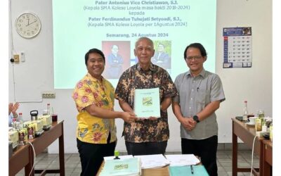 Serah Terima Jabatan Kepala SMA Kolese Loyola