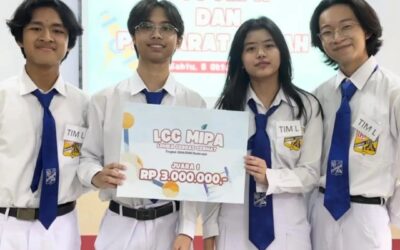 Juara 1 Lomba Cerdas Cermat FKIP FEST yang diselenggarakan Universitas Sanata Dharma.