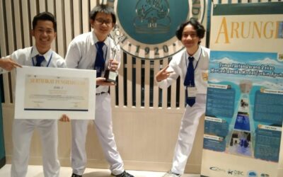 Juara 3 Lomba Ajang Rancang Apung Unik & Kreatif (ARUNGI) yang diselenggarakan Institut Teknologi Bandung (ITB)