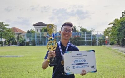 Juara 3 bidang Informatika Pada Pesta Sains Nasional yang Diselenggarakan Oleh Institut Pertanian Bogor