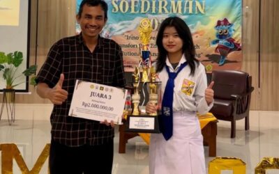 Juara 3 dalam lomba Kimia yang diselenggarakan Universitas Jenderal Soedirman (Unsoed)