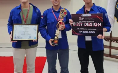 Meraih Best Design dalam POLINES Robotic Contest 2025