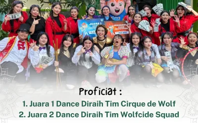 Juara 1 dan 2 dalam by.U Dance Competition 2025