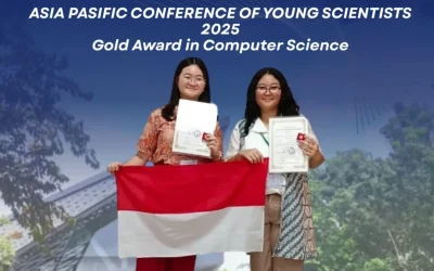 Gold Award in Computer Science dalam ajang bergengsi Asia Pacific Conference of Young Scientists (APCYS) 2025