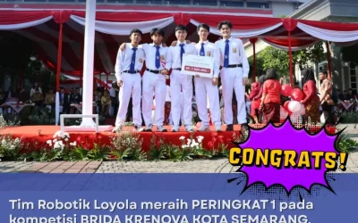 Peringkat Pertama Kompetisi BRIDA KRENOVA KOTA SEMARANG.