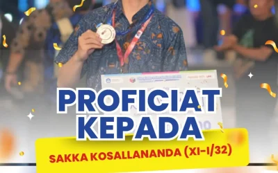 Medali Perak pada Olimpiade Sains Nasional (OSN) bidang Informatika.