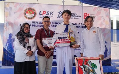 Juara 1 Lomba Lukis LPSK Jawa Tengah