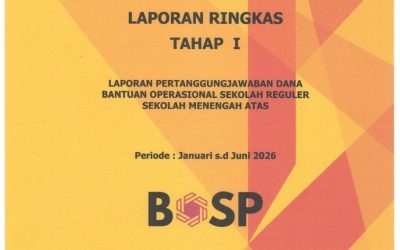 Laporan Pertanggungjawaban Dana Bantuan Operasional Sekolah Kinerja Sekolah Menengah Atas SMA Kolese Loyola – Periode Januari s.d Juni 2026